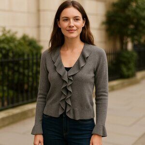 Mark & Spencer UK10 US6 women cardigan sweater with Cashmere